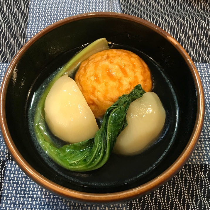 白だしで作るカブの煮物